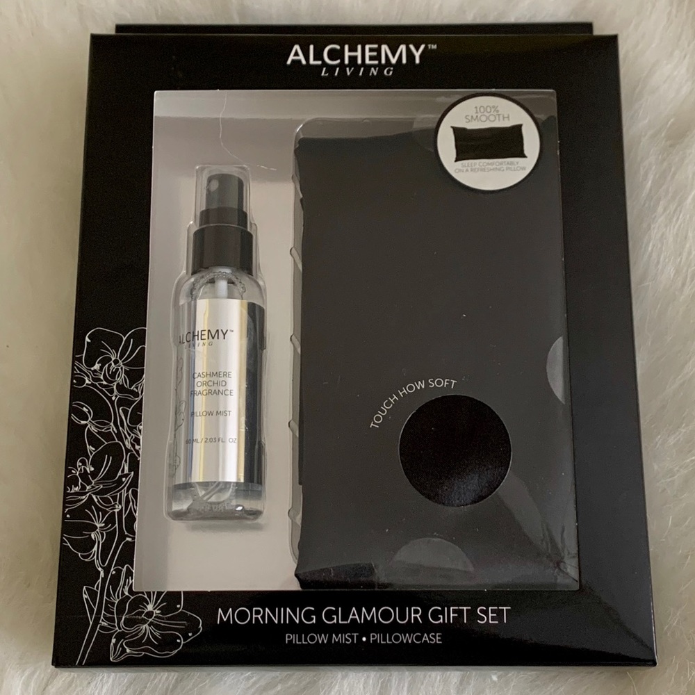 Morning Glamour Pillowcase & Mist Gift Set